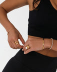 Anel 18k – Gota e Pérola