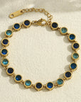 Pulseira 18k - Azul